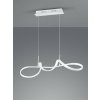 TRIO Reality R37091131 PERUGIA závesné svietidlo SMD LED 37W/4500lm 4000K biela matná, switchdimmer