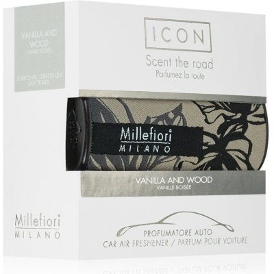 Millefiori Icon Vanilla & Wood vôňa do auta II. 1 ks