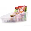 FRIGO | organizér do lednice | 3-přihrádkový box na potraviny