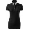 Malfini premium Collar up Dámska polokošeľa 257 čierna L