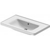 Duravit D-Neo - Umývadlo, 80x48 cm, bez otvoru na batériu, biela 2367800060