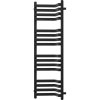 MEXEN - Loop vykurovací rebrík/radiátor 1250 x 375 mm, 666 W, čierna W129-1250-350-00-70