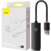 Baseus WKQX000001 USB-A to RJ45 LAN Port (100Mbps), černý
