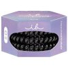 Gumička do vlasov Slim Premium True Black 3 ks