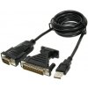 PremiumCord USB 2.0 - RS 232 prevodník krátky, osadený chipom od firmy FTDI, ku2-232