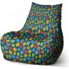 Sablio Sedací vak Bean ABC - 100 x 90 x 45 cm