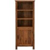 indickynabytok.sk - Knižnica Rami 60x135x35 indický masív palisander