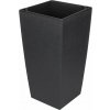 Plastkon Eliot Stone kvetináč 25 x 46 cm antracitová