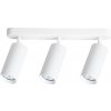EUlight by MILAGRO Bodové svietidlo Mica, 3x biele kovové tienidlo, w