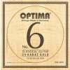 Optima NO6.GNHT No.6 24K Gold High Nylon Nylonové struny pre klasickú gitaru
