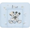 Ceba Baby Podložka mäkká na komodu Disney Minnie & Mickey Blue 85 x 72