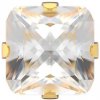 Studex náušnice pre piercing Sensitive Cubic Zirkón S748 zlatá