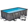 Bazén Florida Premium 2,15 x 4,00 x 1,22 m - dekor RATTAN piesková filtrácia 4m3 / hod