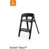 Stokke Steps Bundles Beech 2024 Black detská jedálenská stolička drevená