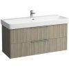 Laufen Základná skrinka pod umývadlo 116 cm, svetlý jilm H4024921102621