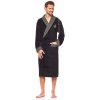 Pánsky župan 9102 black - L&L černá M
