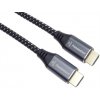 PremiumCord ULTRA HDMI 2.1 High Speed + Ethernet kabel 8K@60Hz, Zinc-Alloy 1,5m kphdm21s015