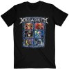 Megadeth - Vic Head Grid (Black) (tričko) X-Large