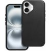 OEM Kožený obal MAG COVER case pre IPHONE 16 čierny