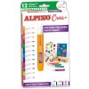 Alpino Crea Box textilných voskoviek 12 ks