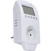 Solight termostaticky spínaná zásuvka, zásuvkový termostat, 230V/16A, režim vykurovania alebo chladenia, rôzne teplotné režimy DT40