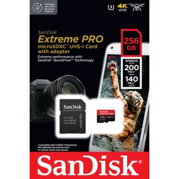 SanDisk microSDXC 256GB SDSQXCD-256G-GN6MA