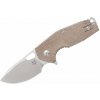 FOX knives FX-604 MN CORE všestranný vreckový nôž 8 cm, Stonewash, prírodná Micarta