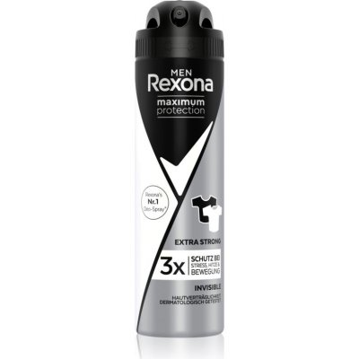 Rexona Maximum Protection Invisible antiperspirant proti nadmernému poteniu pre mužov Extra Strong 150 ml