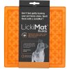 LickiMat Classic Buddy lízacia podložka 20 x 20 cm oranžová