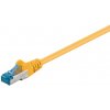 S/FTP (PiMF) Patchkábel LSOH 7.5m cat.6a, žltý, Cu