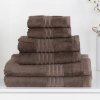 Matějovský ARUBA - hnedé bavlnené uteráky, osušky hnedá Egyptská bavlna 70x140 cm