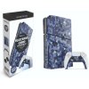 Kryt na hernú konzolu Maxx Tech PS5 Slim Faceplates Kit - Blue Wave (5055957705374)
