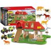 Farma so zvieratami a traktorom Nicola Toys 4352