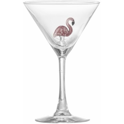 Bloomingville Pohár na koktejl Misa Flamingo 170 ml
