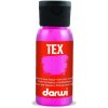 Darwi Farby na textil, 50 ml ružová neónová