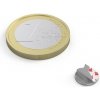 Neodymový magnet kotouč Ø 8 mm, v. 0,75 mm, samolepicí 3M, síla 290 g
