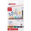 Sada popisovačov edding 1340/10S glitter, základné farby, vláknový hrot