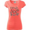 Horolezecké karabíny - Dámske tričko Pure - 2XL ( Korálová )