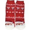 SantaGift Detské vianočné bavlnené ponožky červené