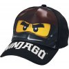 Chlapčenská šiltovka LEGO® kidswear, LWARIS 104 čierna,mix 50/52