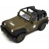 Welly Jeep Wrangler Rubicon Convertible Army 1:34/39