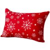 Textilomanie SNOWFALL červená 50 x 70 cm
