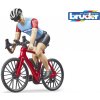 Bruder 63110 BWORLD Cyklista na bicykli