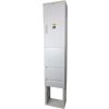 SFOS E1RP/F+Z+ZD elektromerový rozvádzač so zásuvkami v pilieri so zemným dielom a káblovým priestorom (32A/400V+16A/230V) do 40A - VSE