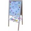 Detská magnetická tabuľa Prírodné - výška 95 cm