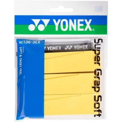 Yonex Super Grap Soft 3ks yellow