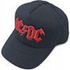 AC/DC Red Logo Šiltovka Black