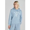 MIKINA GANT REG LOGO HOODIE DOVE BLUE
