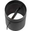 Rúra HS K0250/120/1,5 mm, s klapkou, krátke ťahlo, dymovod, oceľová hrubostenná dymová rúra