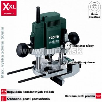 Metabo OFE 1229 Signal od 324,58 € - Heureka.sk